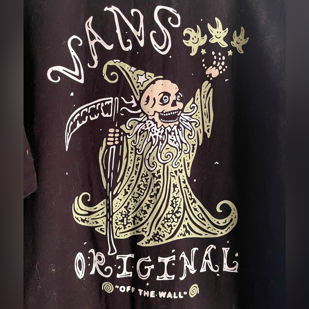 Vans Classic fit “Wizard” tee Size Large